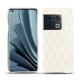 Custodia in pelle OnePlus 10 Pro - Blanc escumo - Couture