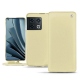 Custodia in pelle OnePlus 10 Pro - Beige ( Nappa - Pantone 7502C ) 