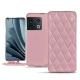 Custodia in pelle OnePlus 10 Pro - Rose - Couture ( Nappa - Pantone 2365C ) 