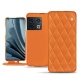 Housse cuir OnePlus 10 Pro - Orange - Couture ( Nappa - Pantone 1495U ) 