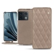 Capa em pele OnePlus 10 Pro - Taupe vintage - Couture