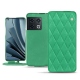 Housse cuir OnePlus 10 Pro - Menthe vintage - Couture