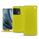 Housse cuir OnePlus 10 Pro - Jaune fluo