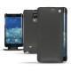 Funda de piel Samsung Galaxy Note Edge  - Noir ( Nappa - Black ) 
