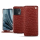 Housse cuir OnePlus 10 Pro - Autruche ciliegia