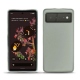 Google Pixel 6 leather cover - Gris ( Nappa - Pantone W428C ) 