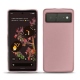 Coque cuir Google Pixel 6 - Rose ( Nappa - Pantone 2365C ) 