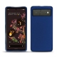 Coque cuir Google Pixel 6 - Bleu océan ( Nappa - Pantone 293C ) 