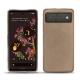 Lederschutzhülle Google Pixel 6 - Taupe vintage ( Pantone 7530C ) 