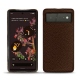 Coque cuir Google Pixel 6 - Châtaigne ( Pantone 476C ) 