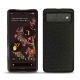 가죽 커버 Google Pixel 6 - Ebène ( Sleek P C12 - Black ) 