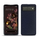 Google Pixel 6 leather cover - Cobalt ( Pantone 2766C ) 