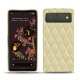 Custodia in pelle Google Pixel 6 - Beige - Couture ( Nappa - Pantone 7502C ) 