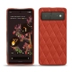 Custodia in pelle Google Pixel 6 - Arange clouquié - Couture