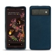 Coque cuir Google Pixel 6 - Blu mediterran