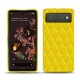 Lederschutzhülle Google Pixel 6 - Jaune fluo - Couture