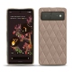 Capa em pele Google Pixel 6 - Taupe vintage - Couture