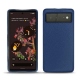 Lederschutzhülle Google Pixel 6 - Bleu frisson