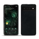 Coque cuir Google Pixel 6 Pro - Dark vintage ( Roughtcut - Black#5256 ) 