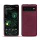 Coque cuir Google Pixel 6 Pro - Prune vintage ( Pantone 512C ) 