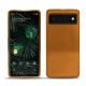 Lederschutzhülle Google Pixel 6 Pro - Or Maïa ( Pantone 871C ) 