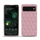 Capa em pele Google Pixel 6 Pro - Rose - Couture ( Nappa - Pantone 2365C ) 