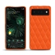 Lederschutzhülle Google Pixel 6 Pro - Orange fluo - Couture
