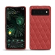 가죽 커버 Google Pixel 6 Pro - Cerise vintage - Couture