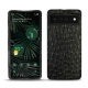 가죽 커버 Google Pixel 6 Pro - Autruche nero