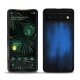 Coque cuir Google Pixel 6 Pro - Bleu Patine
