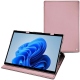 Microsoft Surface Pro 8 leather case - Rose ( Nappa - Pantone 2365C ) 