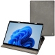Funda de piel Microsoft Surface Pro 8 - Acier vintage ( Pantone 403C ) 