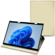 Lederschutzhülle Microsoft Surface Pro 8 - Ivoire ( Sleek P C12 - White ) 