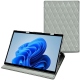 硬质真皮保护套 Microsoft Surface Pro 8 - Gris - Couture ( Nappa - Pantone W428C ) 