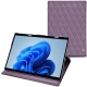 硬质真皮保护套 Microsoft Surface Pro 8 - Lilas - Couture ( Nappa - Pantone 2645U ) 