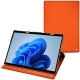 Custodia in pelle Microsoft Surface Pro 8 - Orange fluo