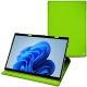 Lederschutzhülle Microsoft Surface Pro 8 - Vert fluo