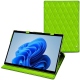 Microsoft Surface Pro 8 leather case - Vert fluo - Couture