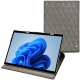 Housse cuir Microsoft Surface Pro 8 - Acier vintage - Couture