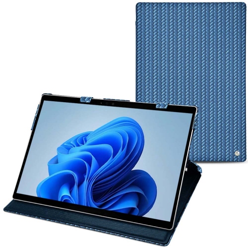 Microsoft Surface Pro 9 : opte por uma caixa de couro chiqueAbaca ishia ( Pantone #395775 ) 