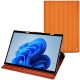Housse cuir Microsoft Surface Pro 8 - Abaca arancio