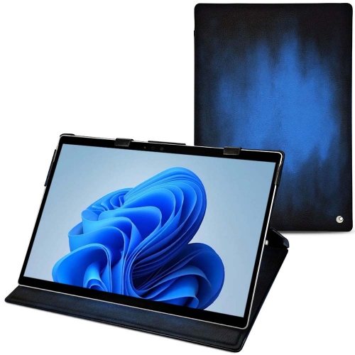 微软Surface Pro 9 ：选择一个别致的皮套Bleu Patine