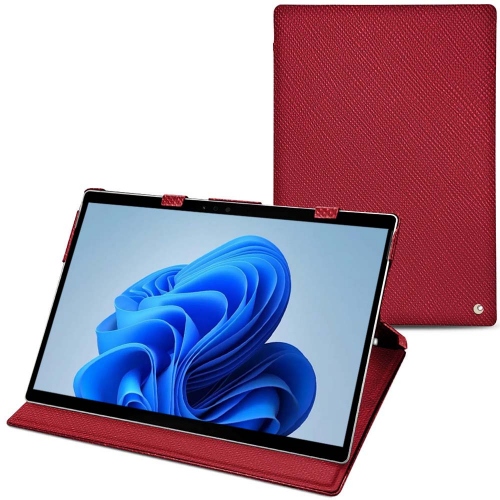 Microsoft Surface Pro 9 : opta per una custodia in pelle chic Rouge passion ( Pantone #a6192e ) 