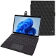 Microsoft Surface Pro 8 leather case - Noir - Couture ( Nappa - Black ) 