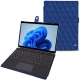 Lederschutzhülle Microsoft Surface Pro8 - Bleu océan - Couture ( Nappa - Pantone 293C ) 