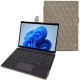 Microsoft Surface Pro 8 leather case - Darboun sabla - Couture