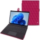 Lederschutzhülle Microsoft Surface Pro8 - Rose fluo - Couture