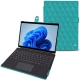 硬质真皮保护套 Microsoft Surface Pro 8 - Bleu fluo - Couture