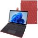 Funda de piel Microsoft Surface Pro 8 - Cerise vintage - Couture
