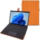 Funda de piel Microsoft Surface Pro 8 - Abaca arancio